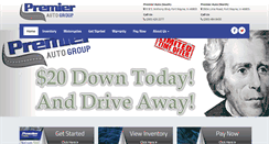 Desktop Screenshot of premierautofortwayne.com